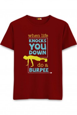  Burpee Half Sleeve T-shirt in Mumbai