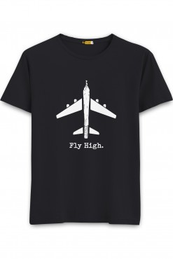  Fly High Round Neck T-shirt in Sirsa