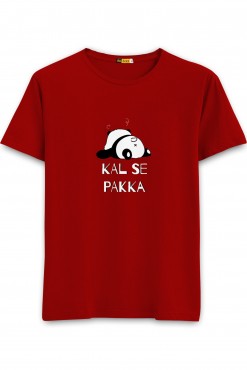  Kal Se Pakka Round Neck T-shirt 