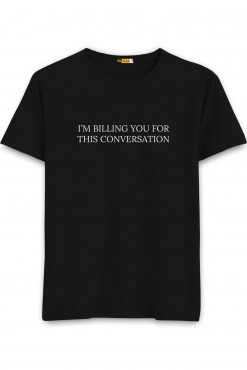  Conversation Lawyer Half Sleeve T-shirt in Araria