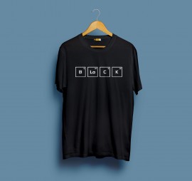  Black Elements Round Neck T-shirt in Karnal