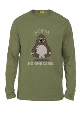  No One Cares Full Sleeve T-shirt 
