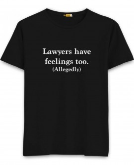  Lawyer Feelings Half Sleeve T-shirt in Hyderabad