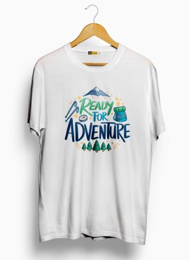  Ready For Adventure T-shirt in Fazilka