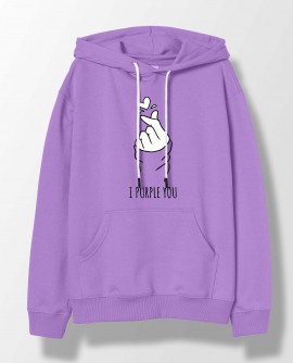  I Purple You Hoodie in Kanpur