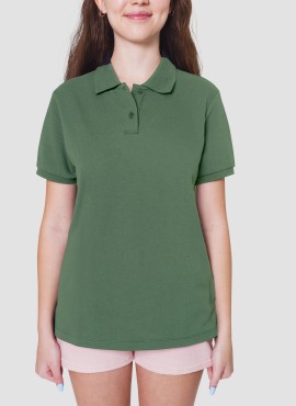  Basil Green Polo T Shirt For Women in Panipat
