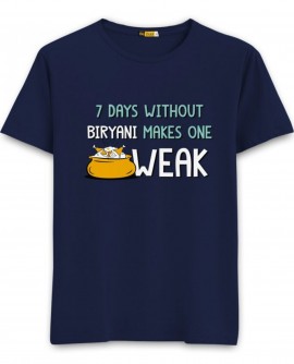  Biryani Round Neck T-shirt in Faridkot