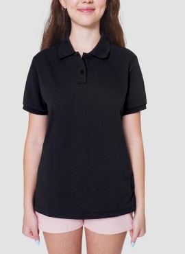 Black Polo T Shirt For Women in Fazilka