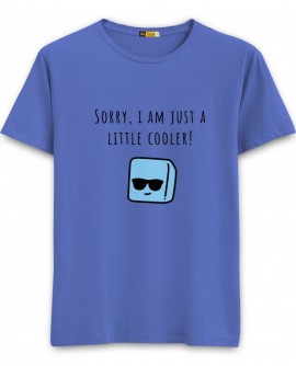  I Am Cooler Half Sleeve T-shirt 