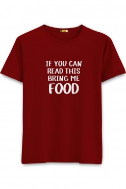  Bring Me Food Round Neck T-shirt in Bareilly