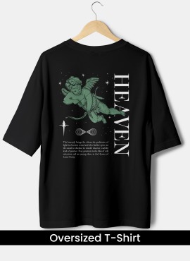  Heaven Is Real Oversized T-shirt 