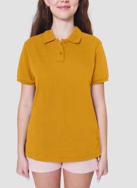  Mustard Polo T-shirt For Women in Gorakhpur