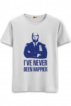  Brooklyn Nine-nine Never Been Happier T-shirt in Sirsa