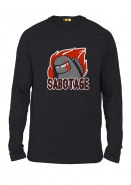  Sabotage Full Sleeve T-shirt in Fazilka