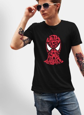  Spiderman Half Sleeve T-shirt in Fazilka
