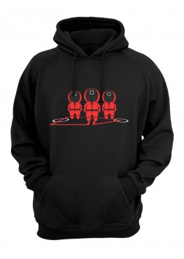  Squid Game Guards Hoodie in Araria