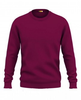  Solid: Maroon Sweatshirt in Fazilka