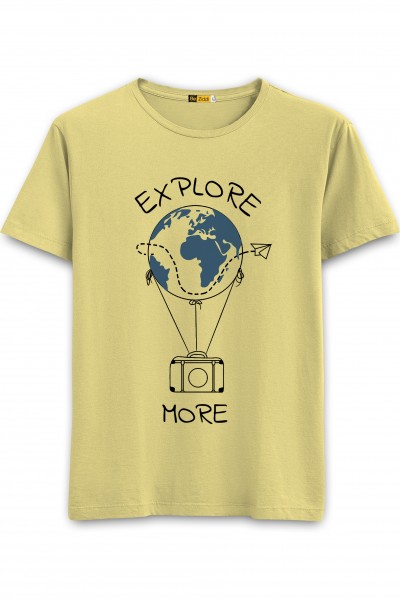 Explore More Round Neck T-Shirt