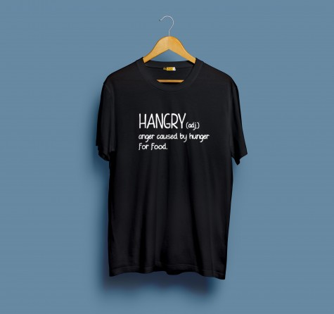Hangry Round Neck T-Shirt