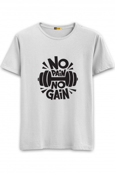 No Pain No Gain Half Sleeve T-Shirt