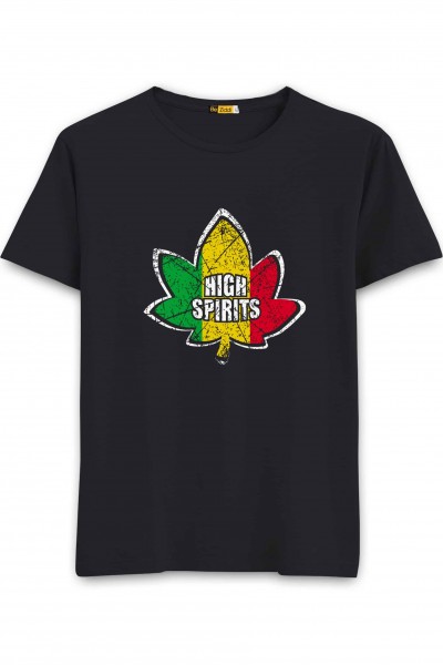 High Spirit Round Neck T-Shirt