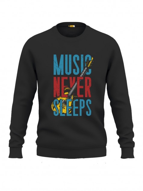 Music Never Sleeps Sweatshirt