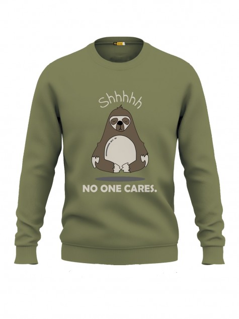 No One Cares Sweatshirt
