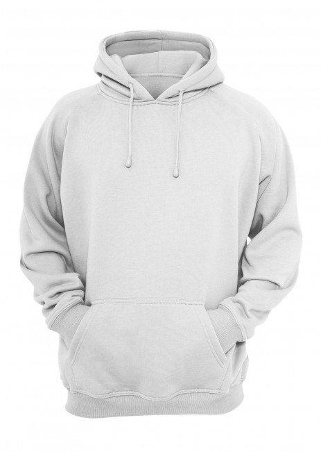 Solids: White Hoodie