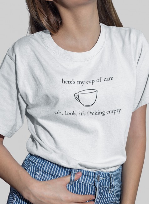 Cup Of Care Half Sleeve T Shirt