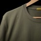 Solids: Olive Green Half Sleeve T-Shirt