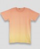Tie Dye: Orange Ombre Half Sleeve T-Shirt