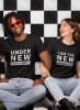 Under New Management Couple T-Shirt
