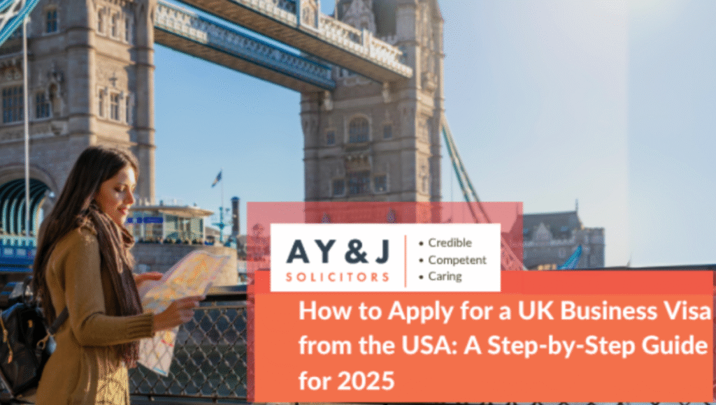 UK Business Visa from the USA