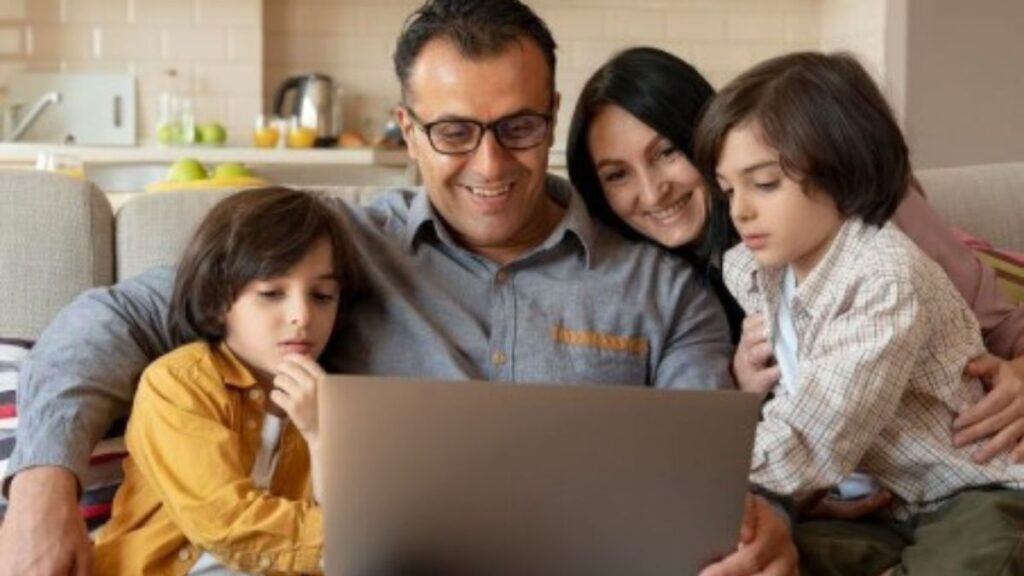 Browsing online as a family