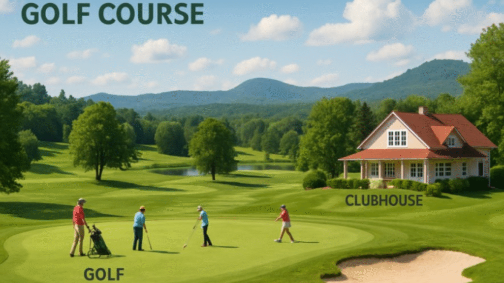 golf course