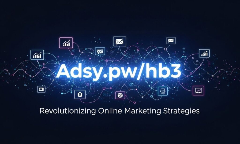 Adsy.pw/hb3: Revolutionizing Online Marketing Strategies