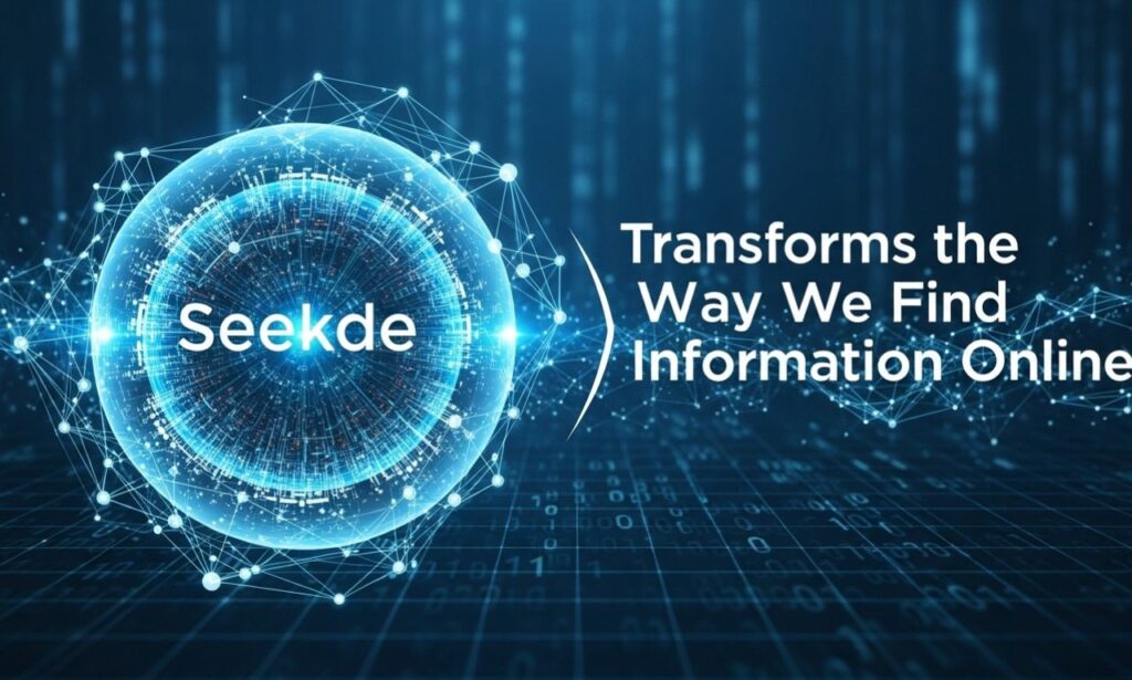 Seekde: Transforms the Way We Find Information Online