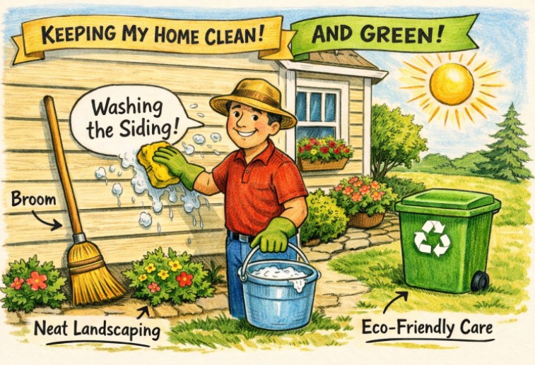 Safe and Sustainable Exterior Home Maintenance Tips